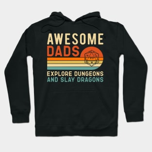 Awesome Dads - Explore Dungeons and Slay Dragons Hoodie